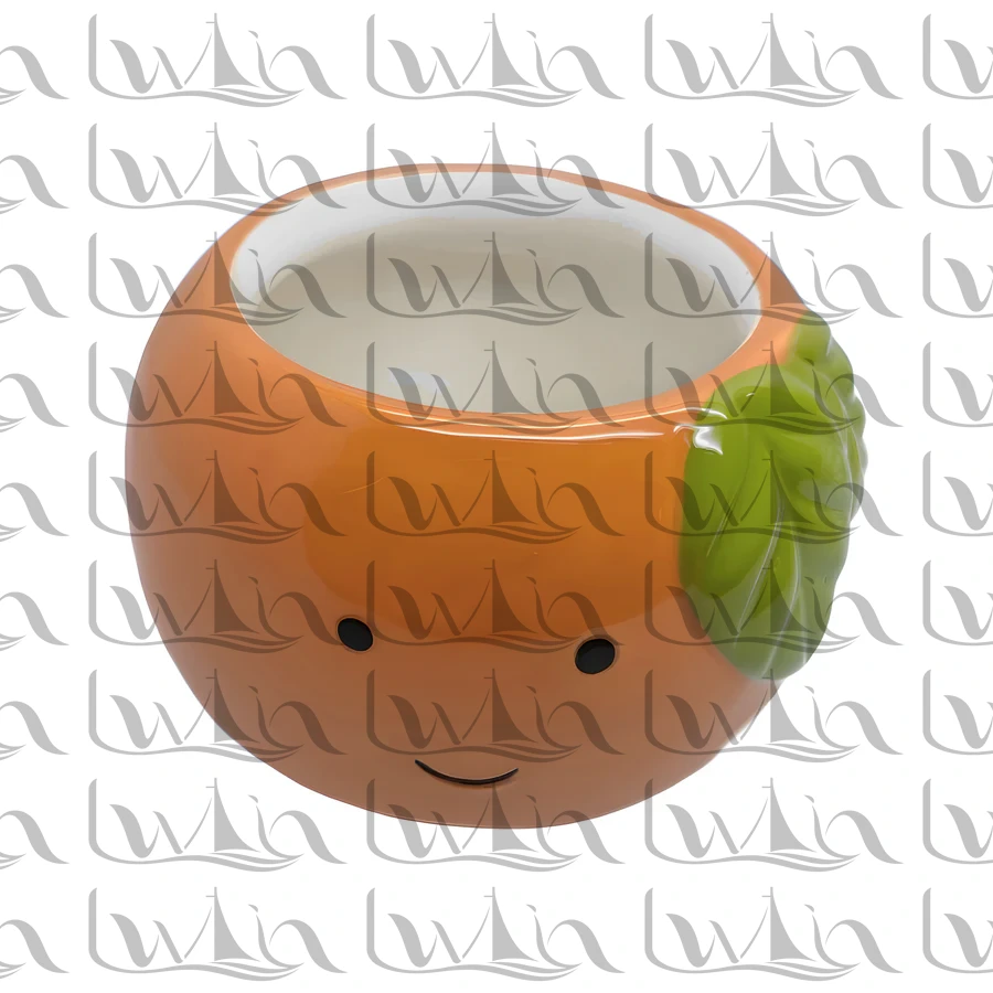Orange Animal Ceramic Mug · 019AC53B