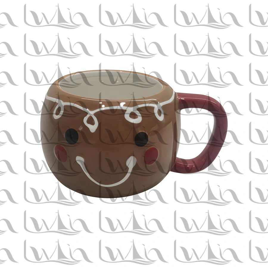 Brown Animal Ceramic Mug · SYT-83