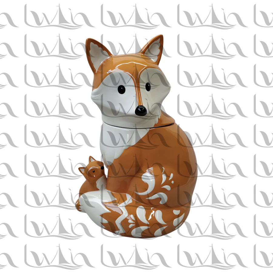 Brown Animal Ceramic Figurine