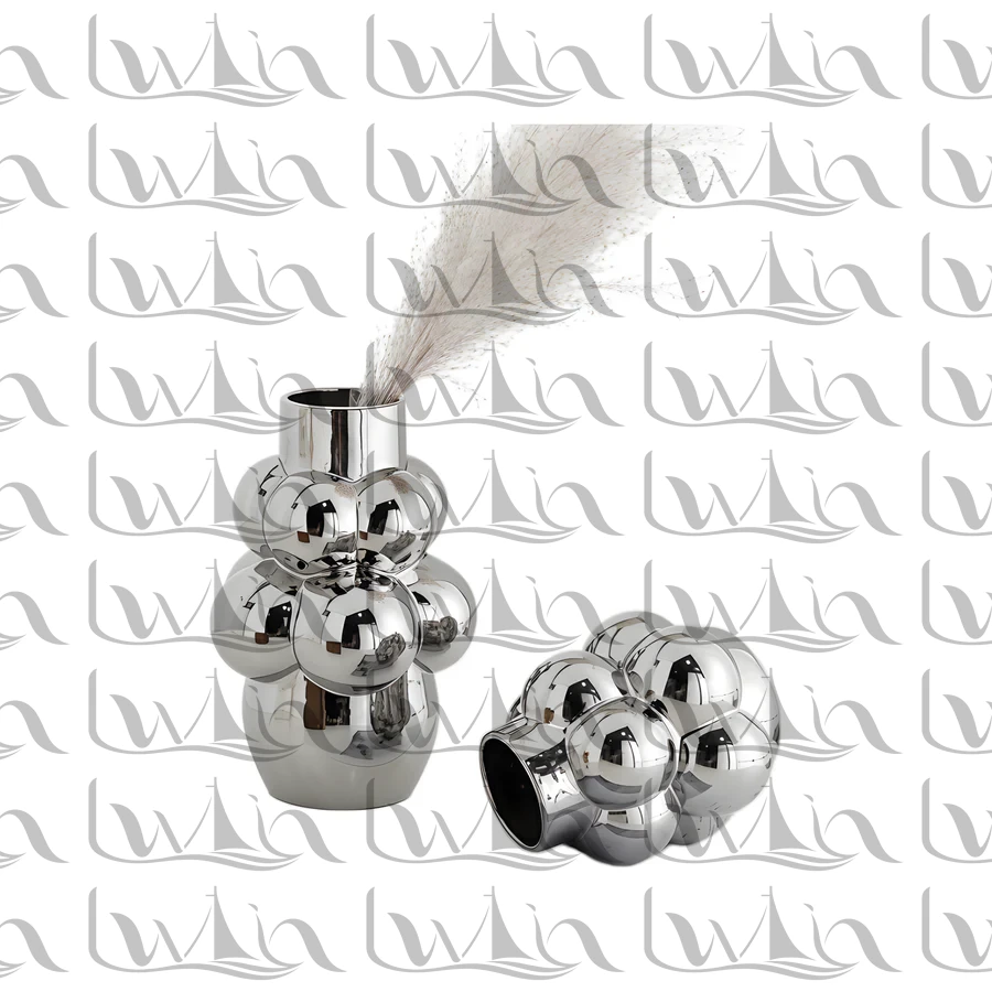 Grey Illustrated Halloween Ceramic Planter