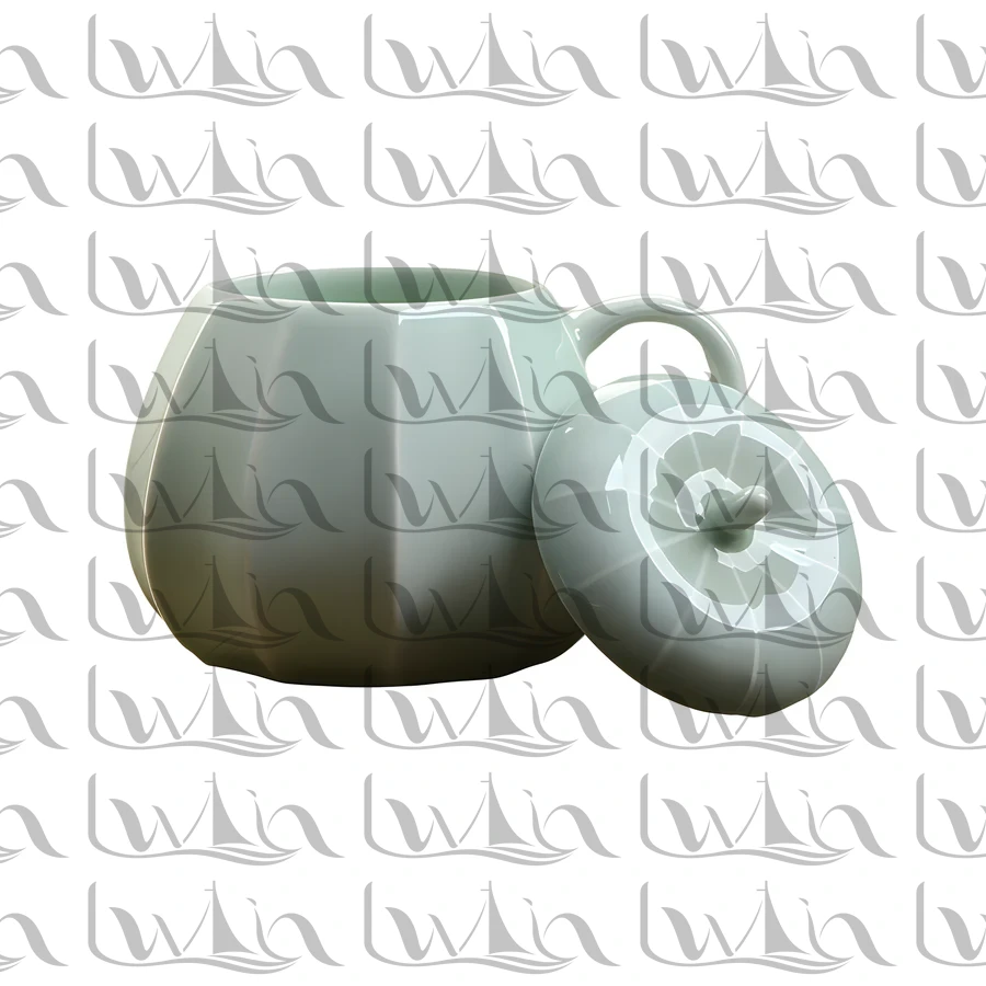 Grey Harvest Ceramic Mug · LWT-2561