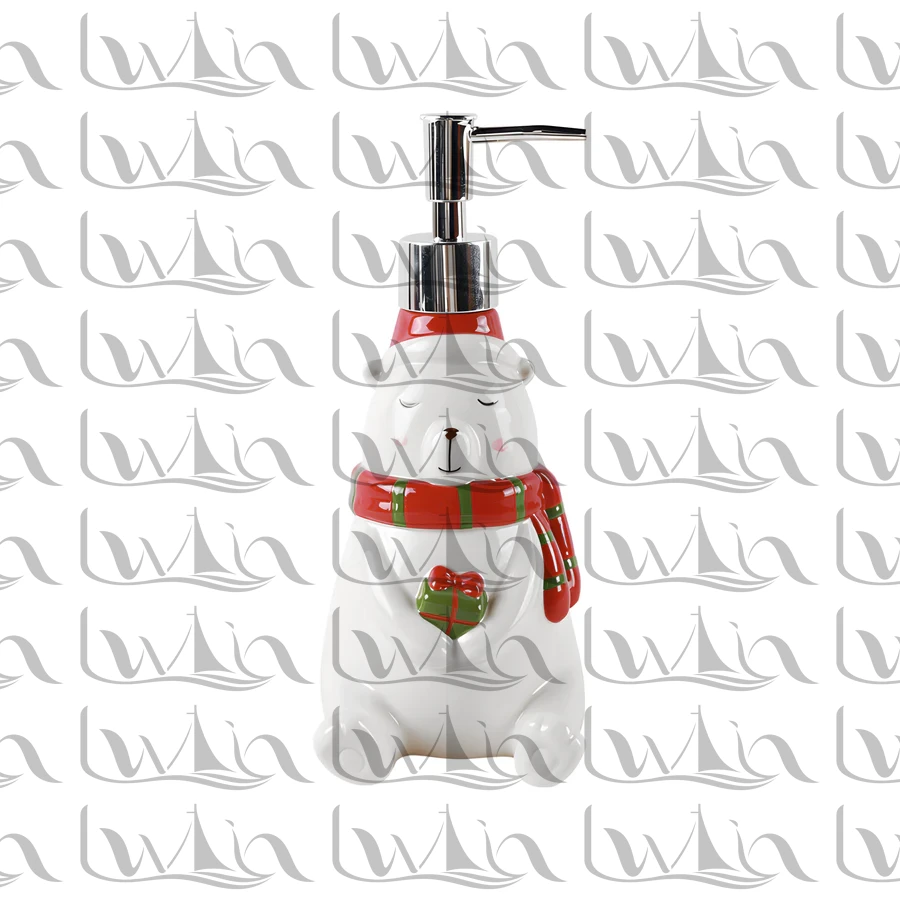 Red Christmas Ceramic Decoration · LWT-31