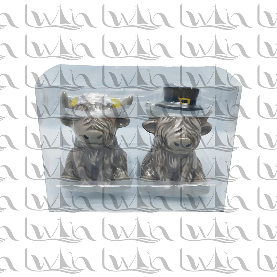 Grey Animal Ceramic Figurine