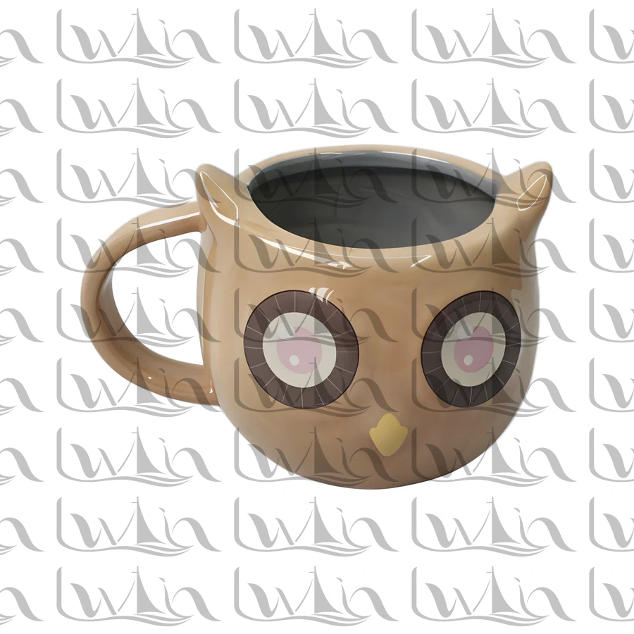 Grey Animal Ceramic Mug
