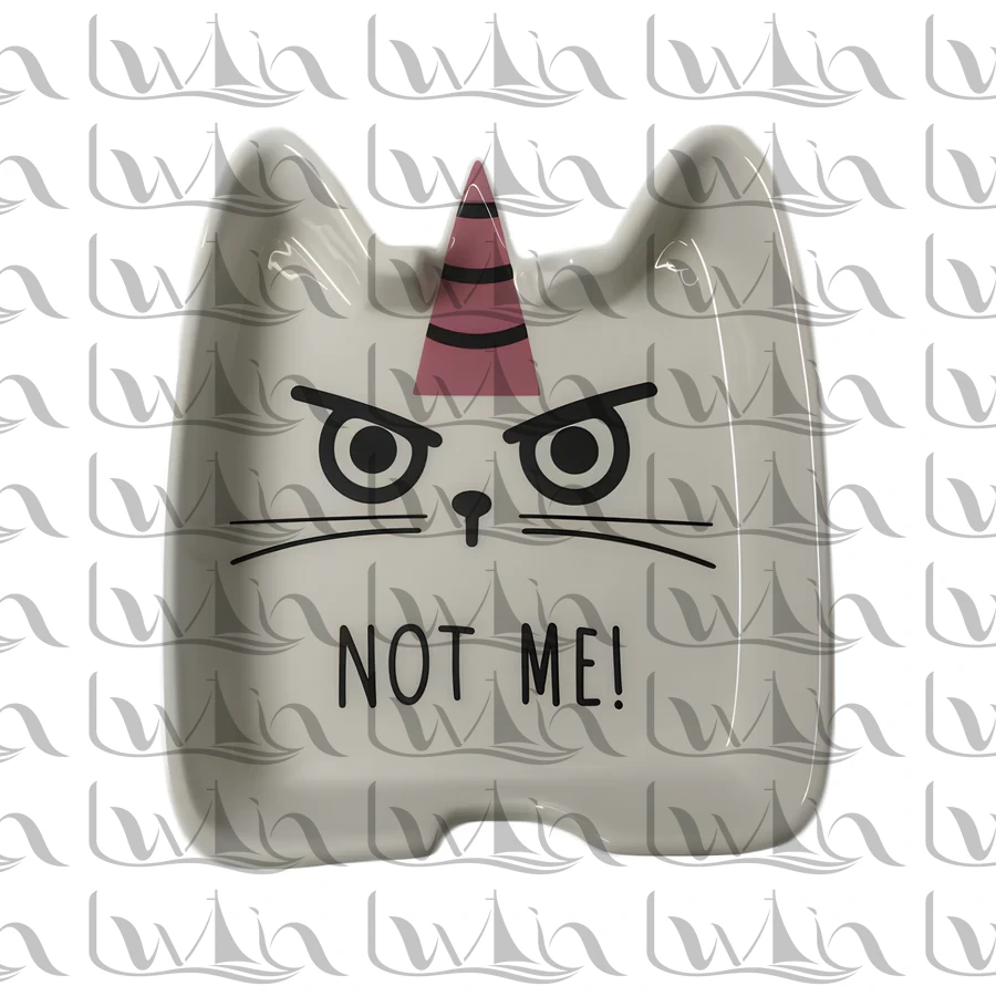 Grey Animal Ceramic Figurine
