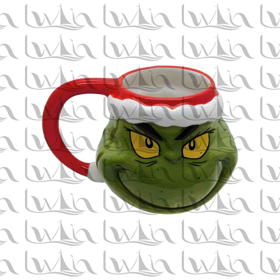 Brown Christmas Ceramic Mug