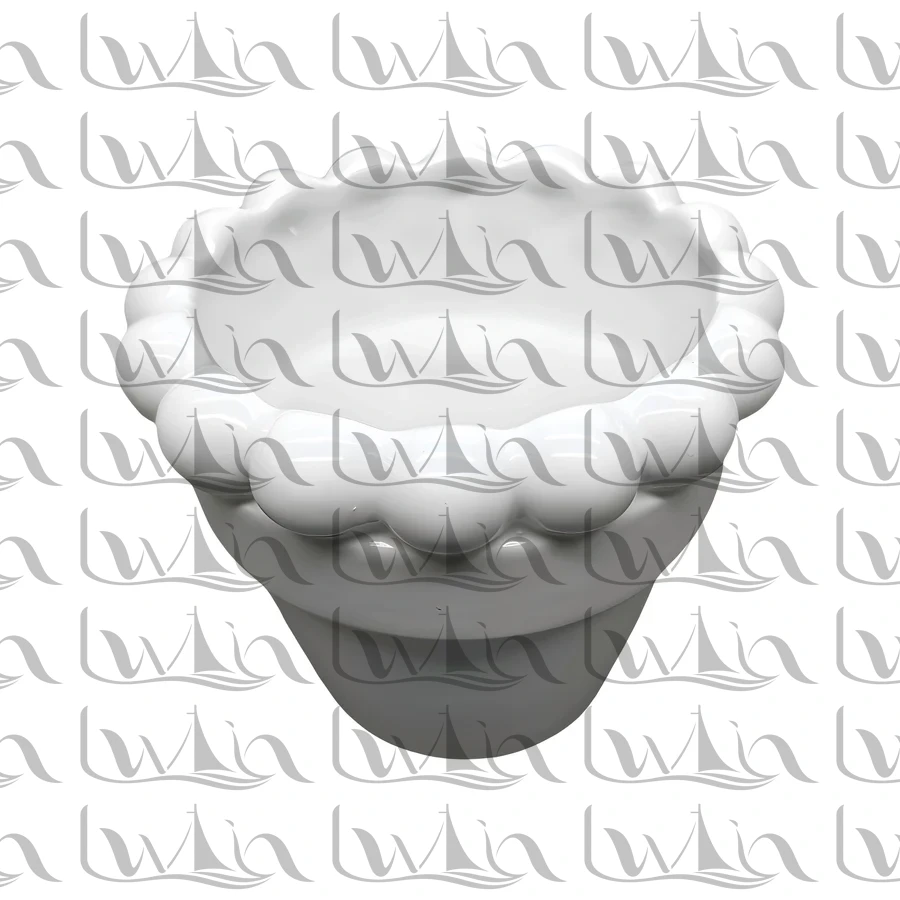 Grey Ceramic Planter