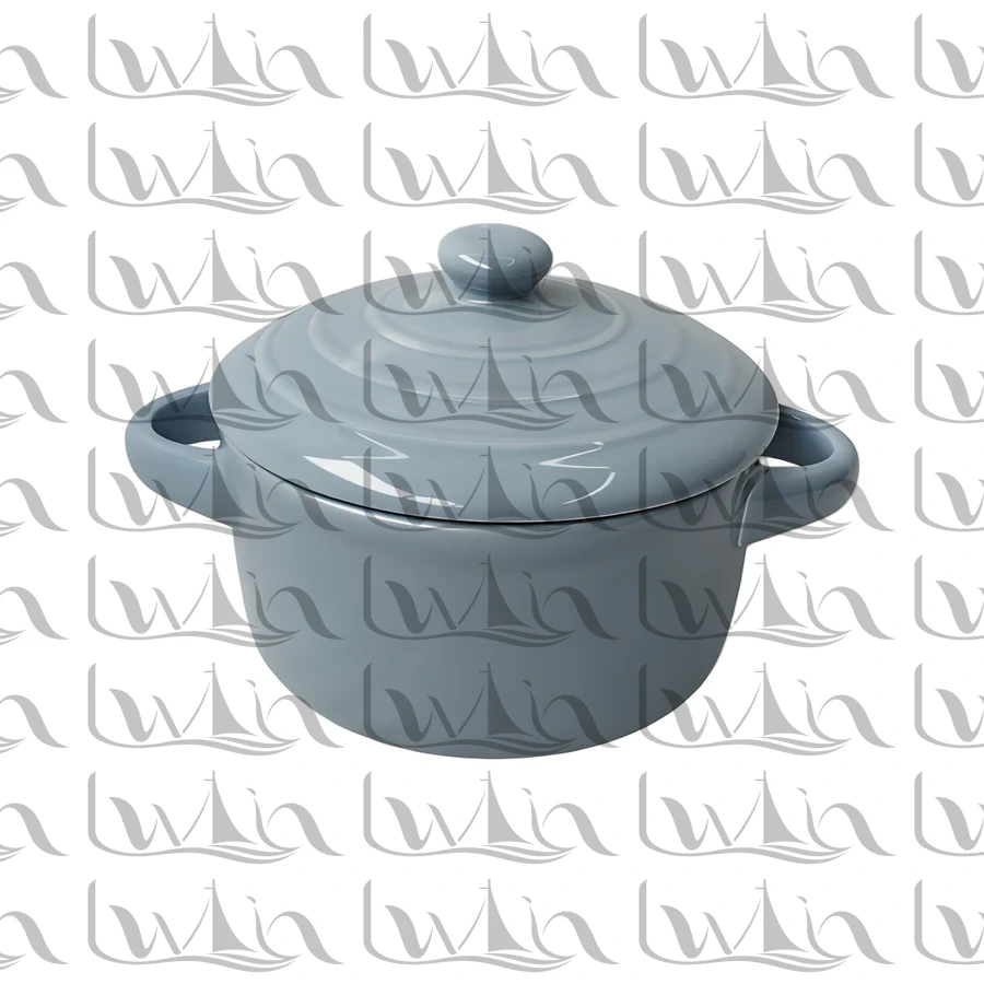 Grey Ceramic Planter