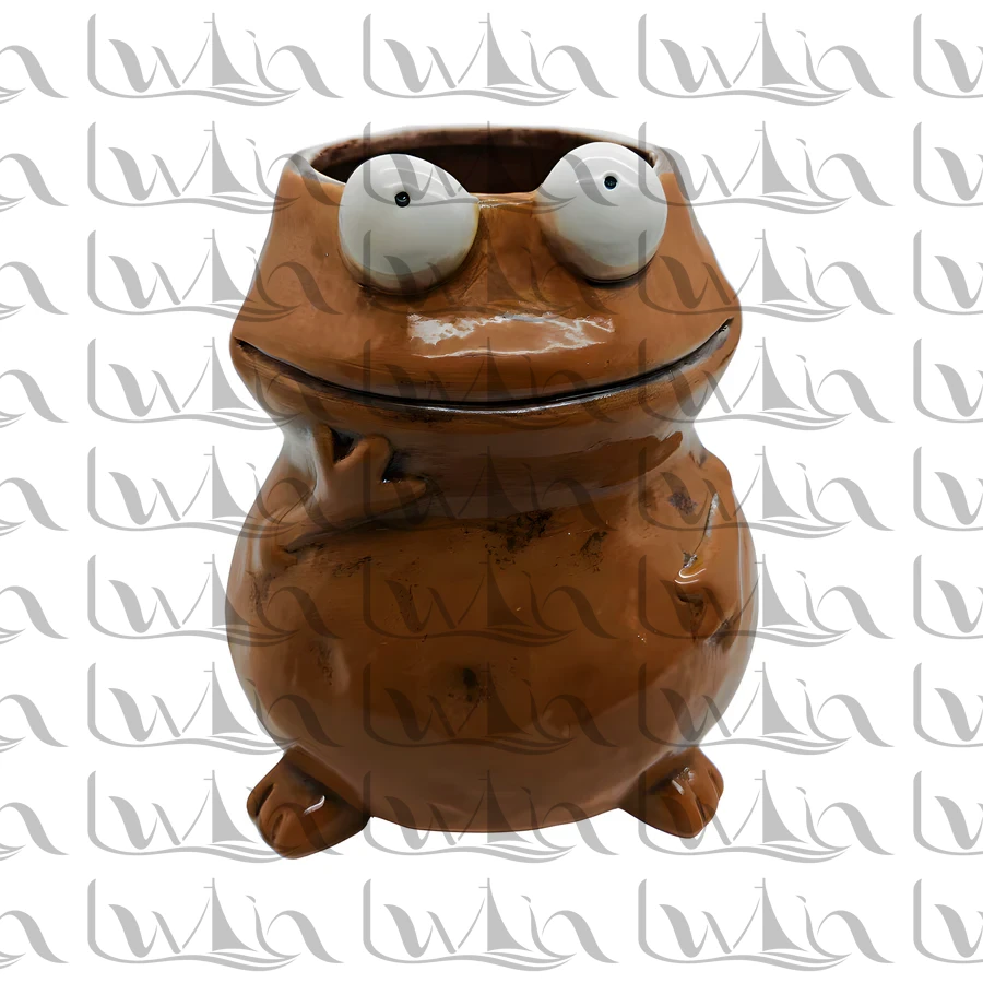 Brown Halloween Ceramic Figurine