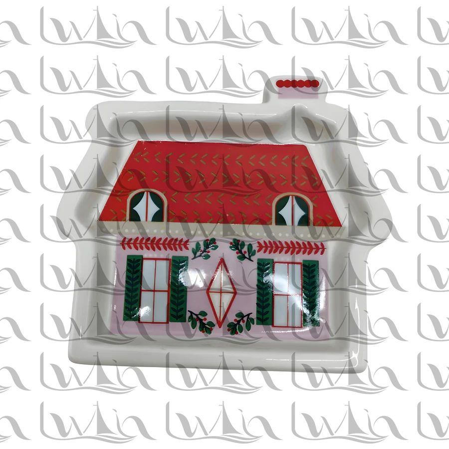 Grey Christmas Ceramic Figurine · 8B47BB01