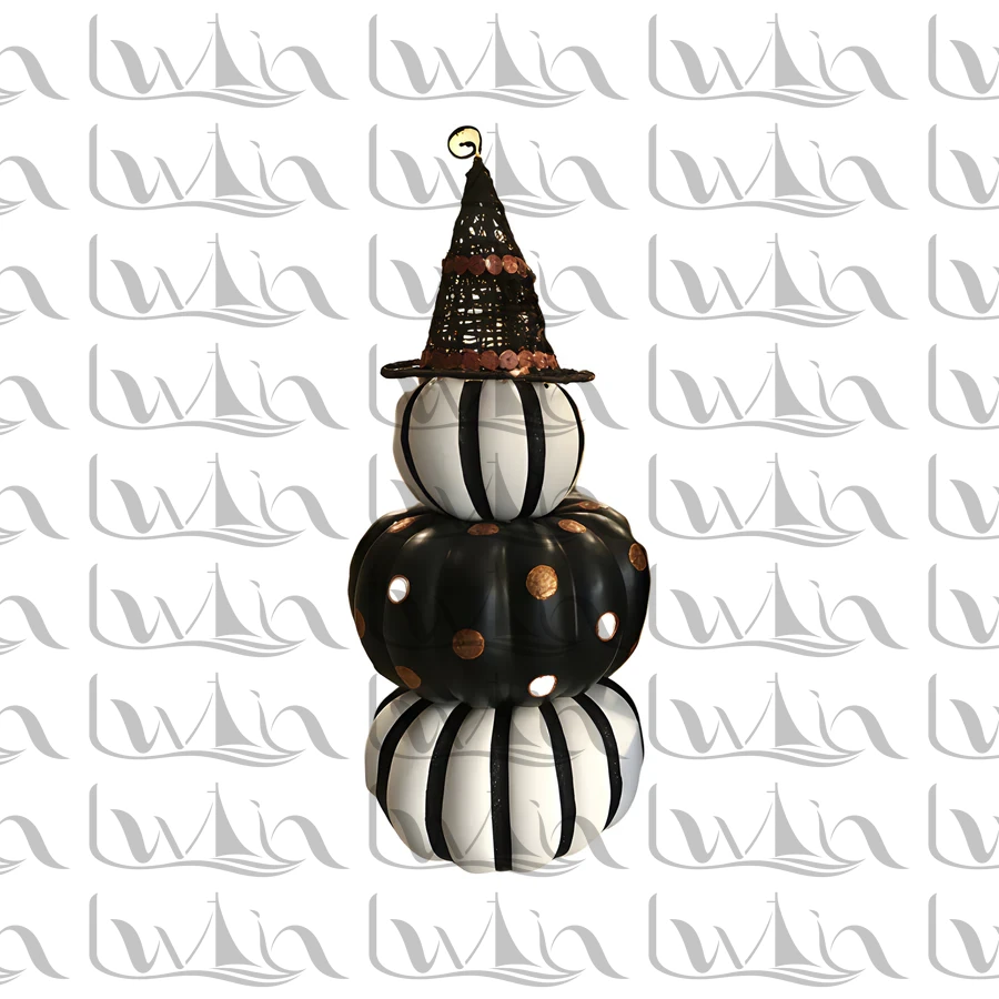 Black Halloween Ceramic Figurine