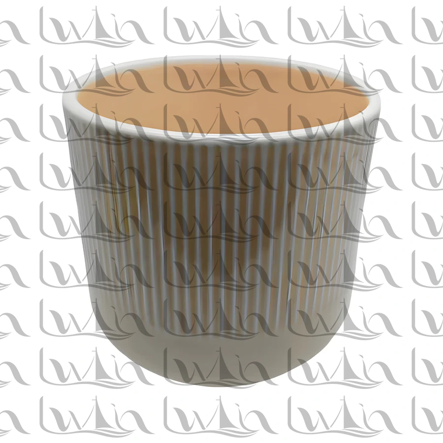 Grey Ceramic Planter