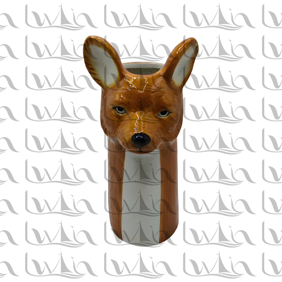 Brown Animal Ceramic Figurine