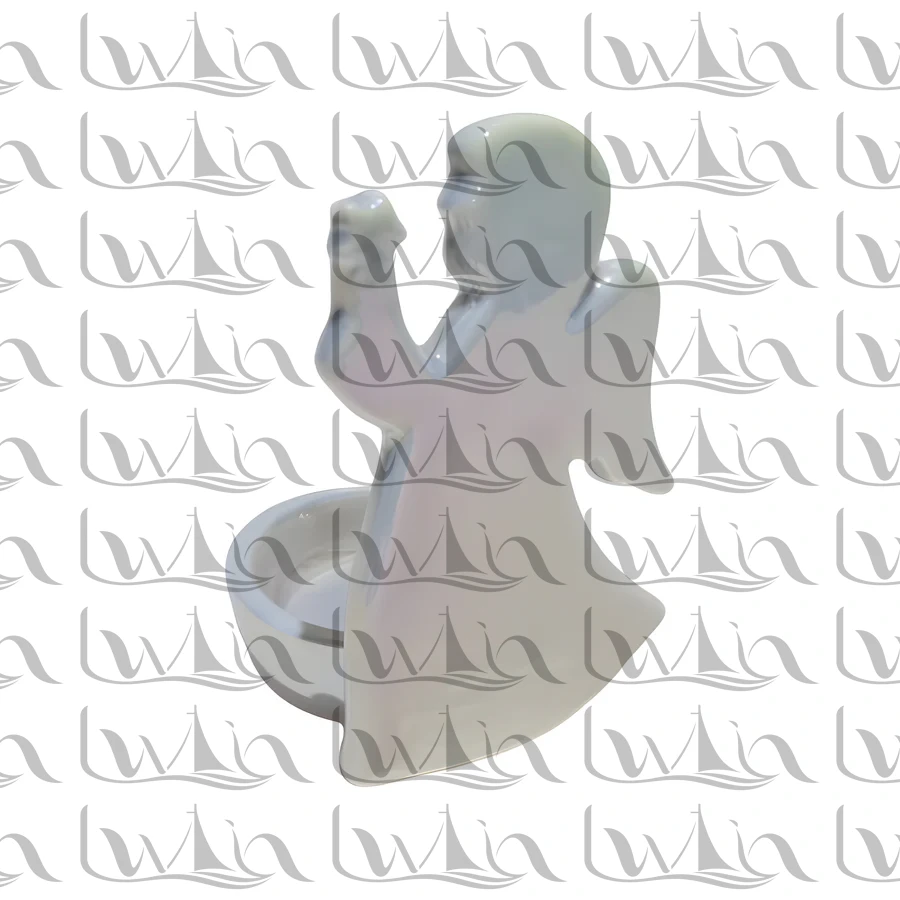 Grey Ceramic Candle Holder Set · YG9964