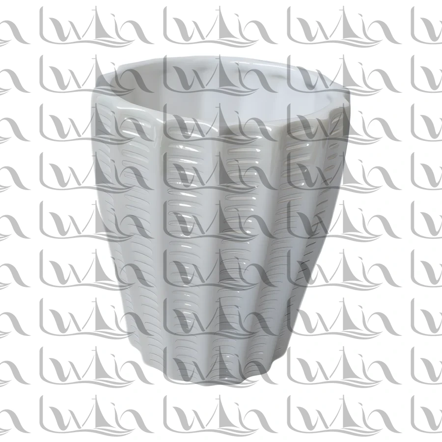 Grey Ceramic Planter