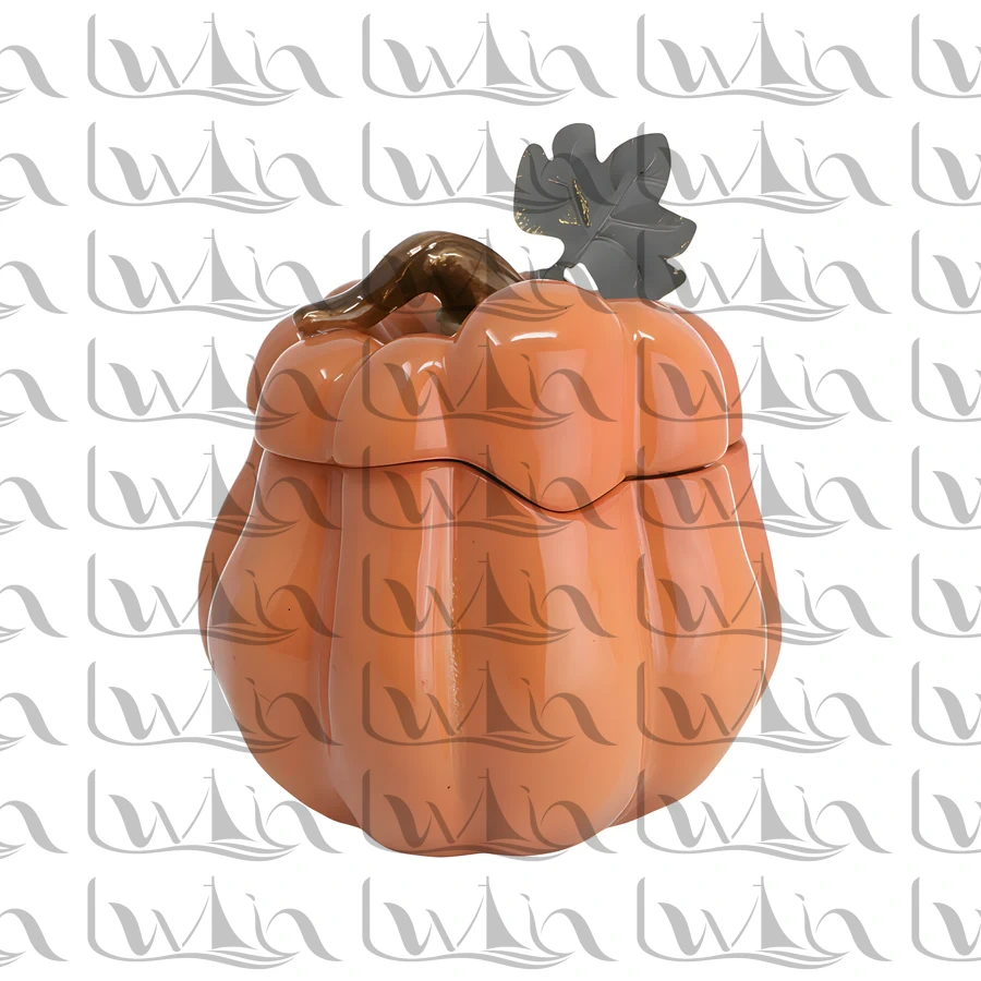 Orange Harvest Ceramic Figurine · LWT-2542