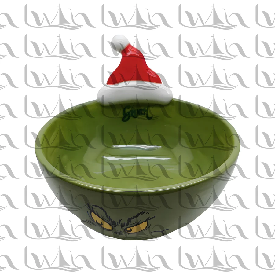 Brown Christmas Ceramic Bowl · B7981111
