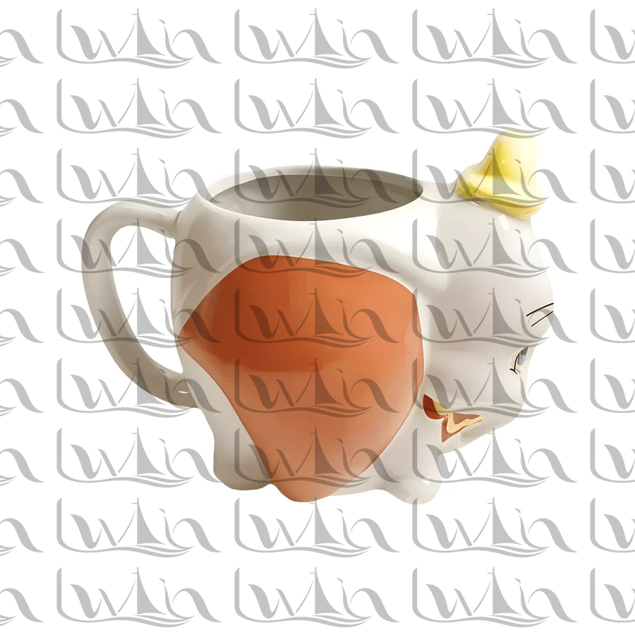 Orange Animal Ceramic Mug