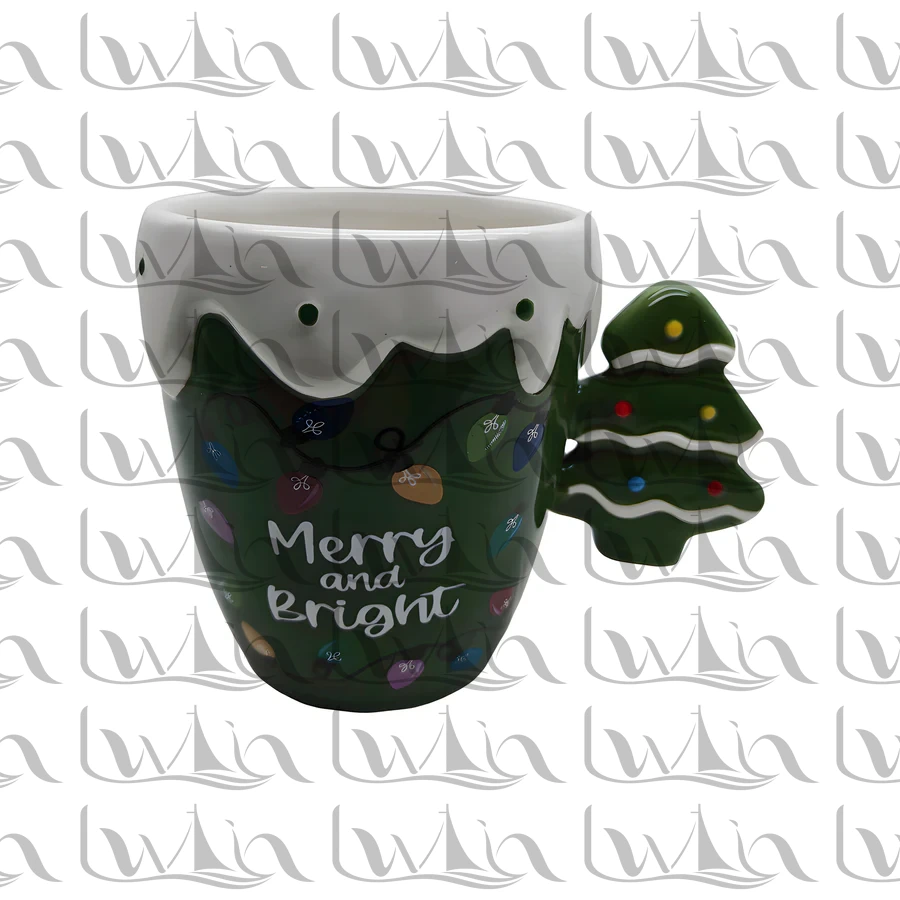 Black Christmas Ceramic Mug · CBF49E9A