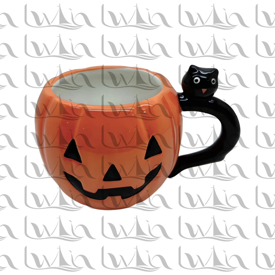 Red Halloween Ceramic Mug