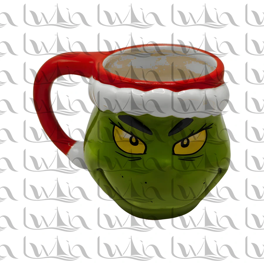 Black Christmas Ceramic Mug