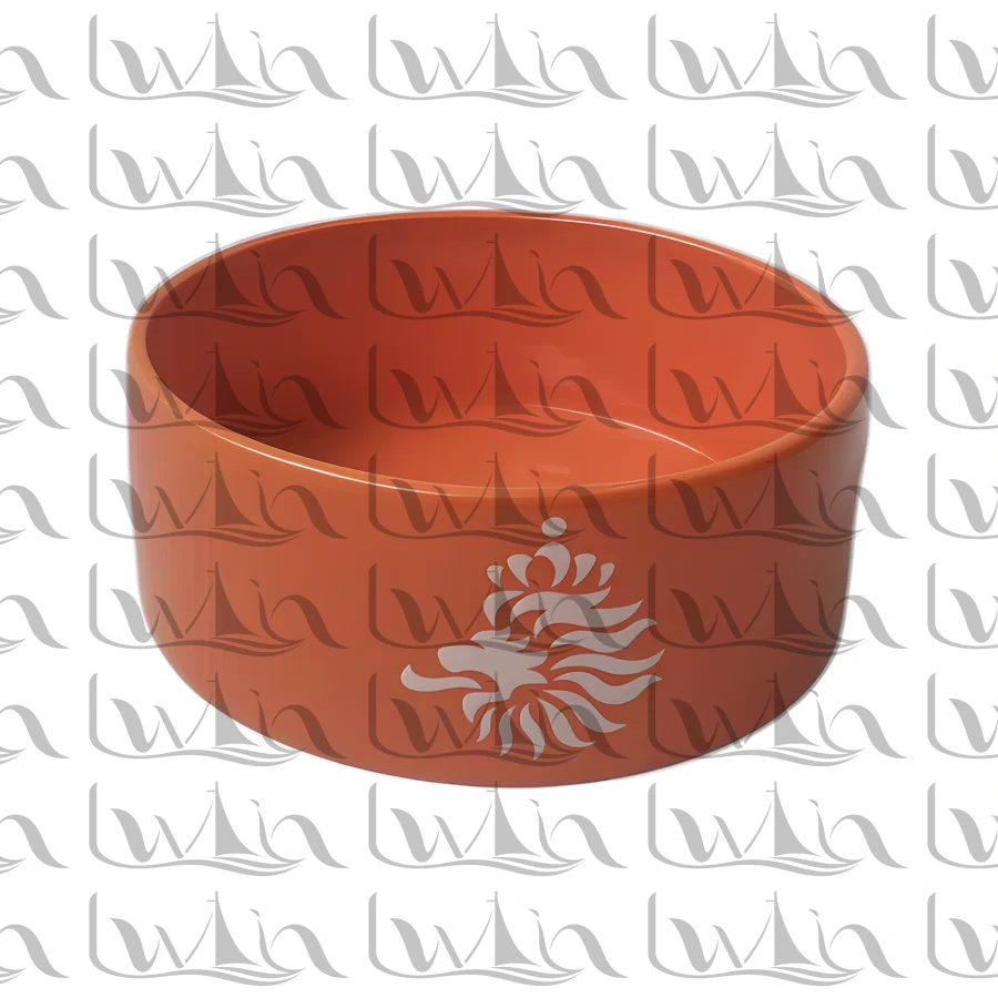 Orange Coastal Ceramic Planter · SYT-206