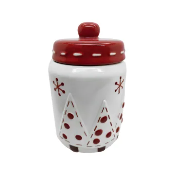 Brown Christmas Ceramic Figurine